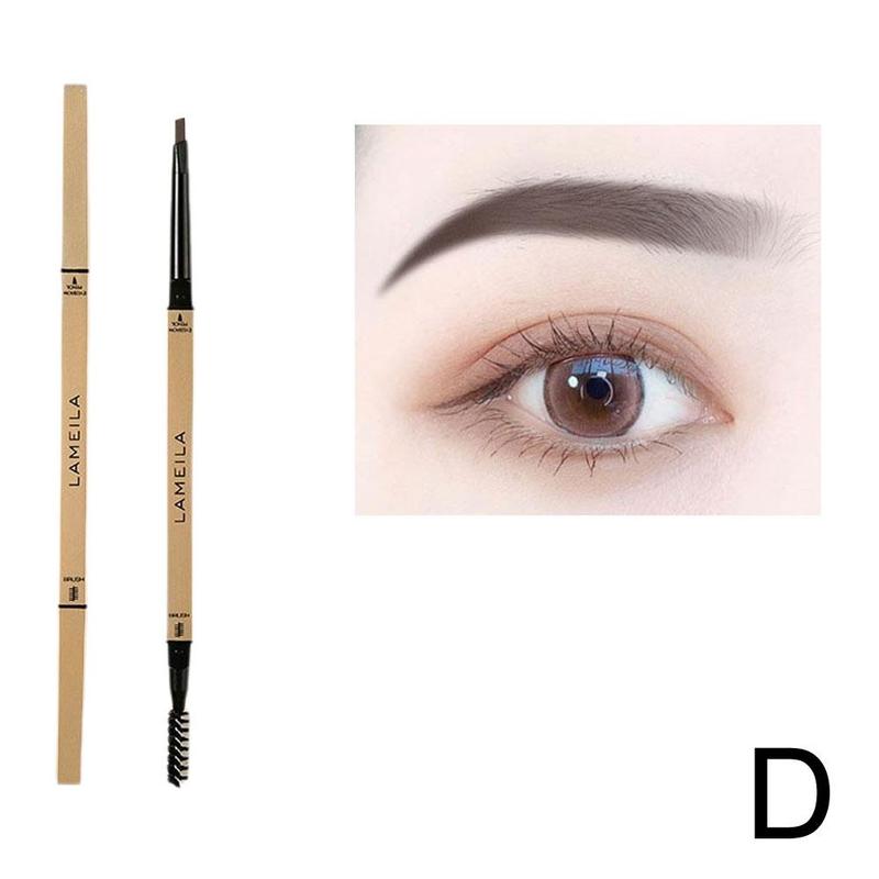 Product Introduction of Dual-ended Thin Eyebrow Pencil Waterproof & Sweatproof Natural Eyebrow Pencil 40