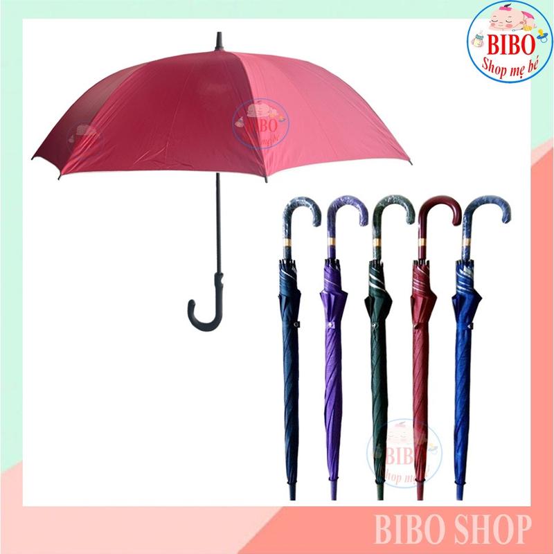 Ô dù cầm tay 2 lớp  cán dài che mưa loại to rộng, cứng, chắc chắn, chống tia UV không bị lật ô
