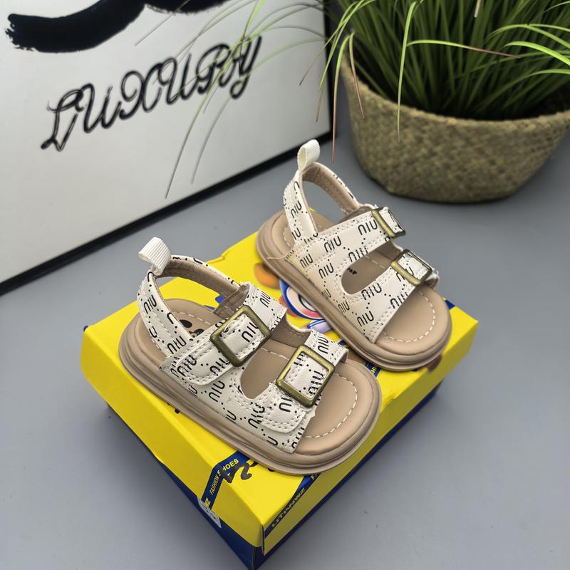 Dép Sandal Bé Trai 2025 Mẫu Mới Mùa Hè - LYLY SHOES, 3 Màu Sắc: Đen, Trắng, Be Kem 3