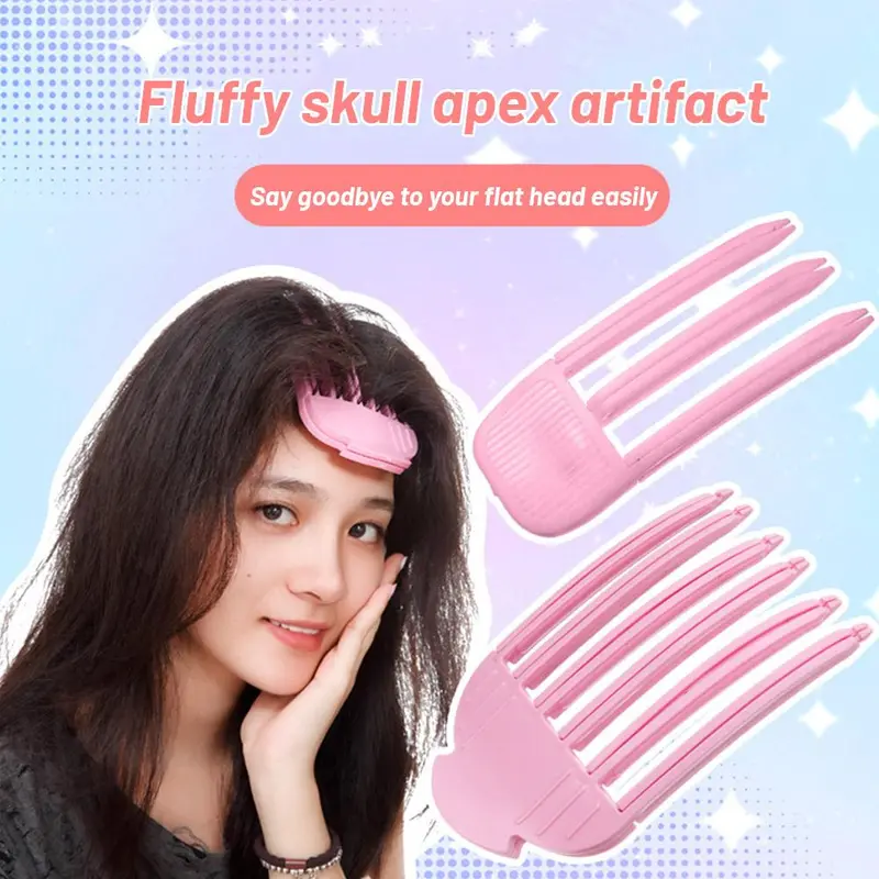 Tấm Kẹp Bồng Bềnh Gốc Tóc, Định Hình Gió, Chịu Nhiệt Độ Cao, Dụng Cụ Hữu Ích Cho Tóc, Bồng Bềnh Gốc Tóc, Kẹp Tóc, Kẹp Tóc Cao Vòm Đầu, Bồng Bềnh 1