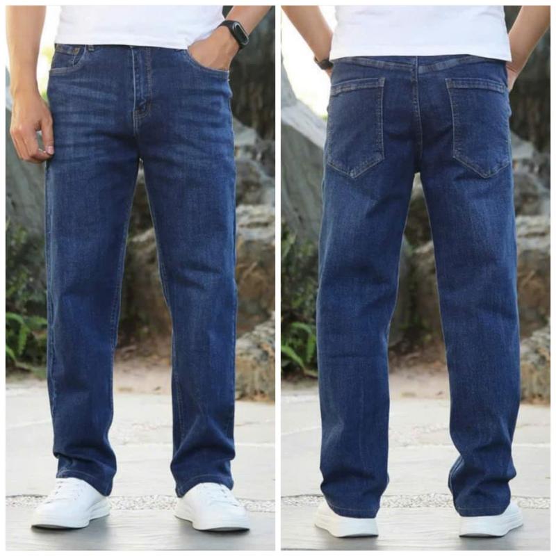 Quần Jean Nam Ống Đứng Quần Bò Nam Suông Có Size Đại Trên 100kg Mặc Vải Dày Dặn Mềm Mịn Không Phai Màu Hàng Thiết Kế Menswear Pants quana unam jeans suong