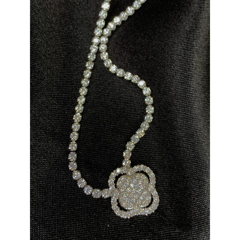 Kalung Motif Bunga Besar XL30260-1 0