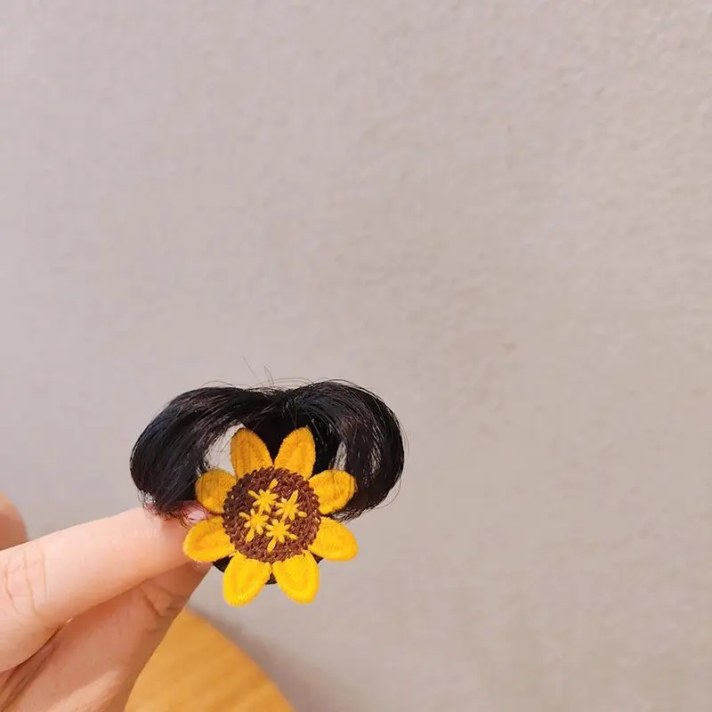 Kẹp Tóc Cho Em Bé, Cỡ Nhỏ, Tóc Giả Cho Trẻ Sơ Sinh, Đồ Trang Trí Tóc Chụp Ảnh Siêu Dễ Thương, Kẹp Tóc, Thiết Kế Thắt Nơ, Kéo Nhỏ Voi Kem 3