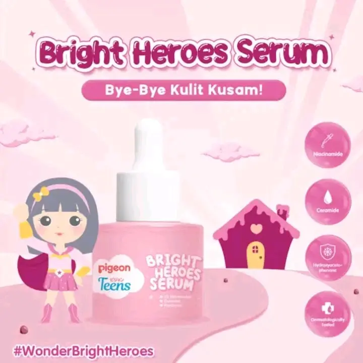 SERUM PIGEON BRIGJT HEROES SERUM/ SERUM PIGEON/ SERUM PINK 20 ML