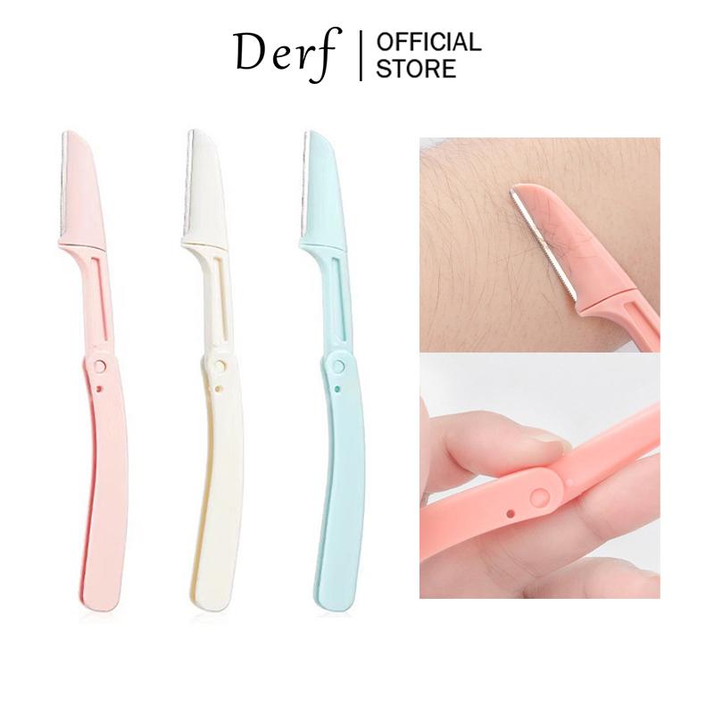 Hộp 1 dao cạo tỉa lông mày tạo nét chân mày