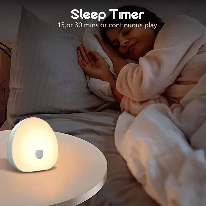Portable LED Night Light, Rechargeable Touch Control Table Lamp, Portable Design Ambient Light for Bedroom, Living Room, Home Decor 8