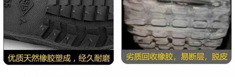 Product Introduction of Giày Giải phóng, Đế cao su nguyên chất, Khử mùi và không trơn trượt, Thích hợp cho nam và nữ, Giày cao su màu vàng bóng đất nông nghiệp, Giày thể thao làm việc công trường xây dựng, Giày bảo hộ lao động 2