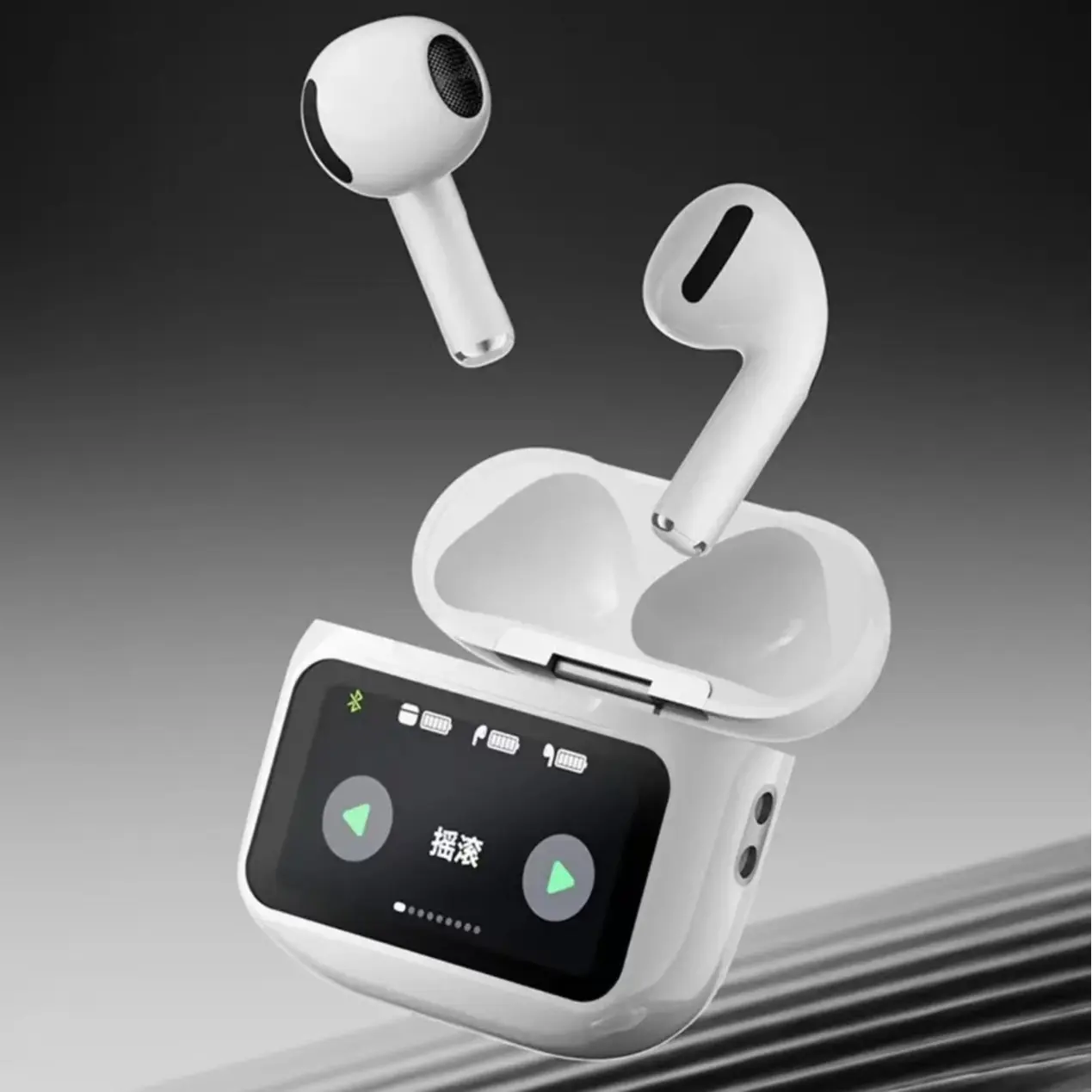 A10Pro Bluetooth headset new upgrade stable software touch screen wireless smart wireless in-ear Bluetooth headset noise reduction low latency high sound quality