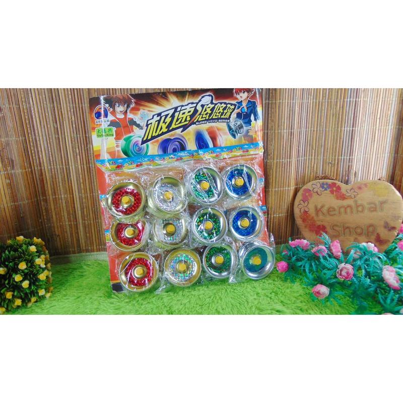 YY-M SUPER YOYO SERIES MAINAN YOYO KEREN MAINAN ANAK JADUL MOTIF RANDOM 0