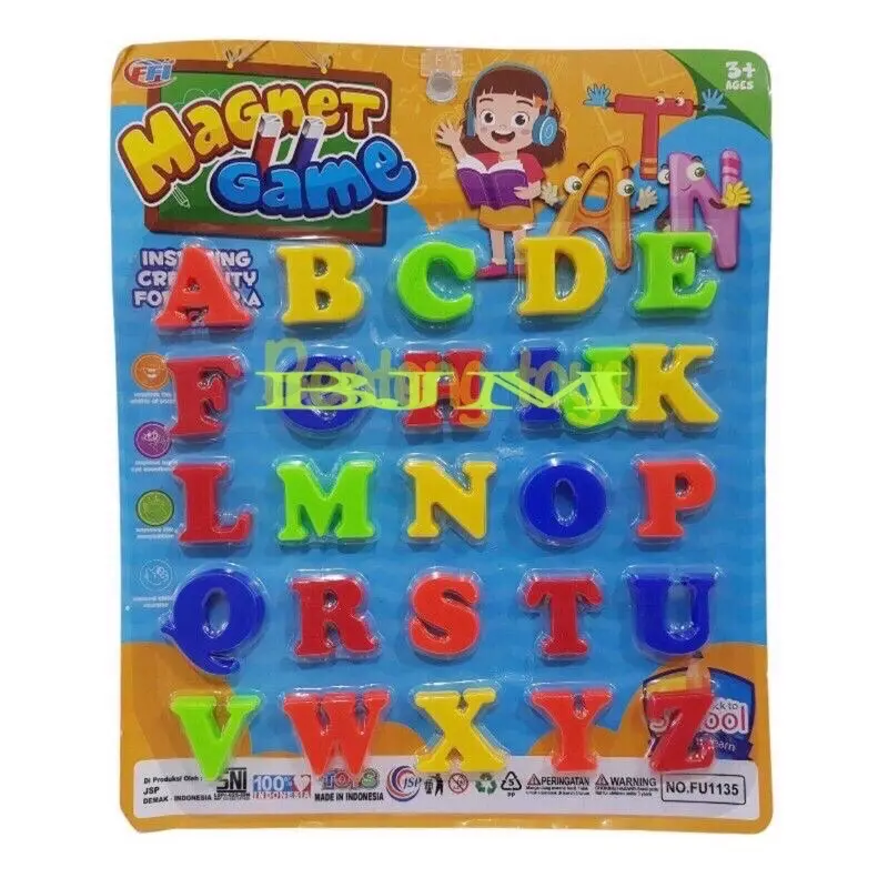 Mainan ABC Magnet Alphabet