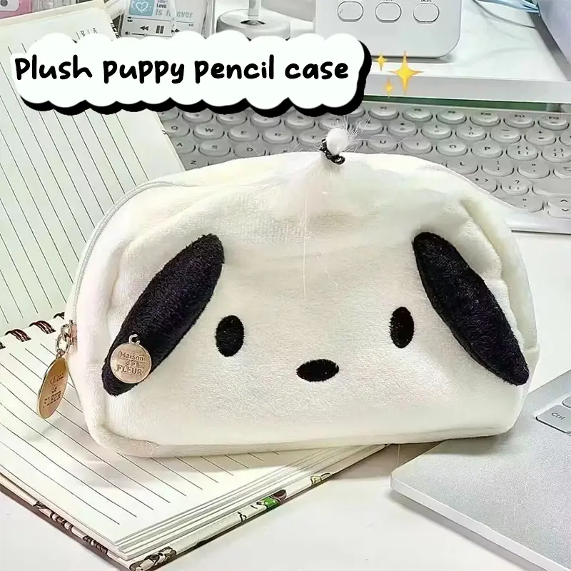 Hộp Đựng Bút Chì Nhồi Bông Hello Kitty Mèo, Thiết Kế Dễ Thương Sanrio, Cinnamoroll, Túi Đựng Mỹ Phẩm Trang Điểm, Dành Cho Bé Gái, Người Sắp Xếp, Văn Phòng Phẩm, Túi Đựng Đồ Du Lịch 8