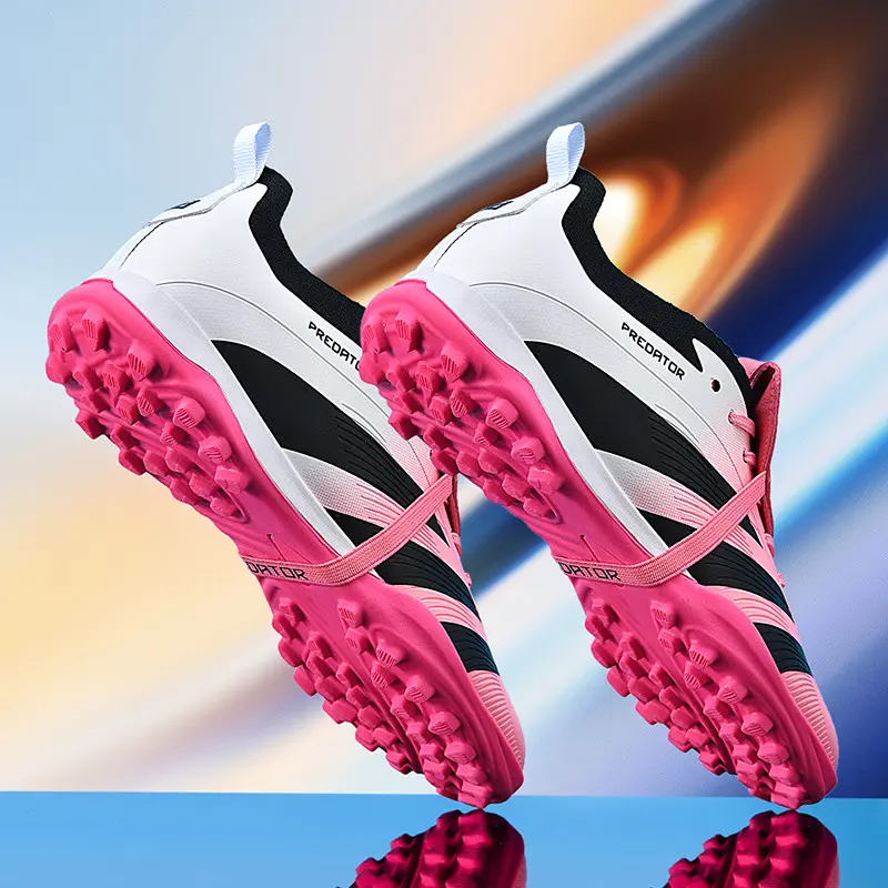【 European Football Outdoor Sports】Outdoor Football Shoes Men Training Sneaker Sport Fast Original Sneaker Society Soccer Shoes Professional Cleats Football Boots
