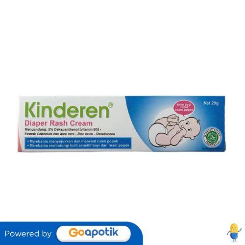 Gambar KINDEREN DIAPER RASH KRIM 20 GRAM TUBE dari Apotek Soya Denpasar by GoApotik Kota Denpasar Tokopedia