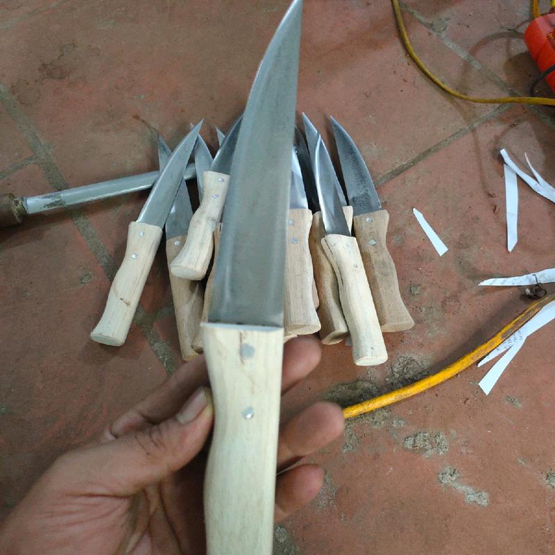 dao lọc thịt trâu bò thép cót ủ mềm bản 3x15