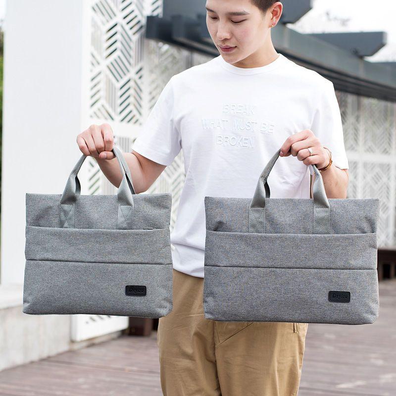 Product Introduction of Handbag Men's Bag New Nylon Canvas Bag Computer Briefcase Men's Bag Business Casual Handbag Men 0
