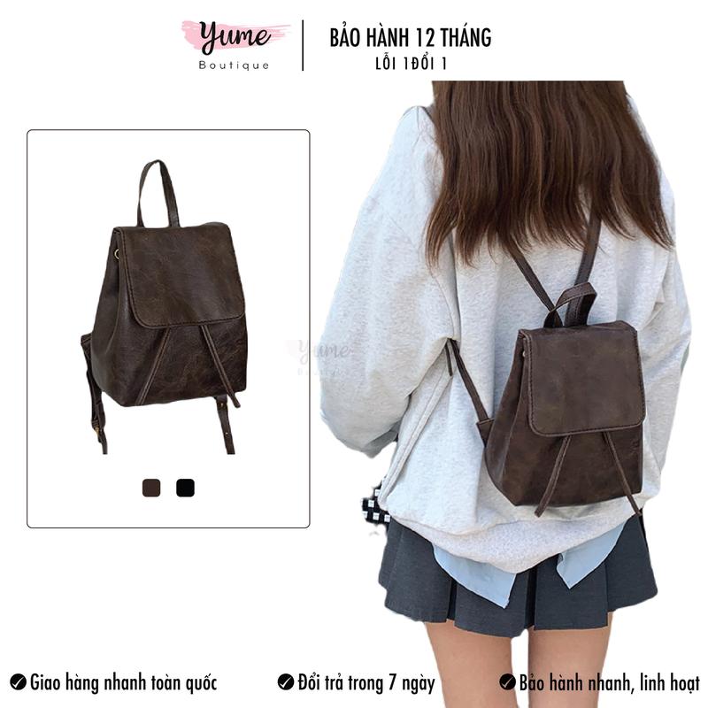 Balo Da Nữ Mini Thời Trang Hàn Quốc Phối Đồ Siêu Xinh Yu31