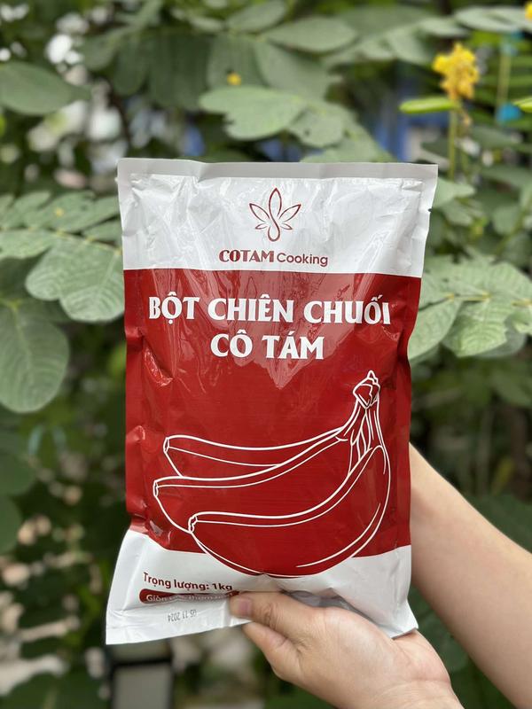  Bột Chiên Chuối Cô Tám gói 1kg  Thơm ngon  