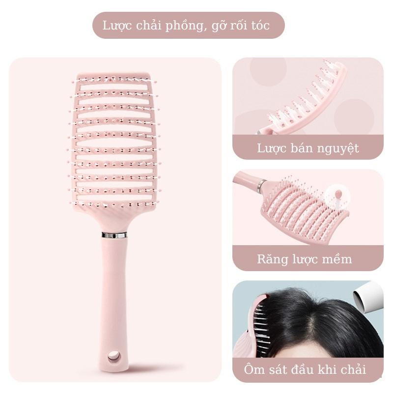 Product Introduction of [GIFT - MÀU NGẪU NHIÊN] Lược Chải Tóc Gỡ Rối Làm Phồng Tóc Tạo Kiểu 3