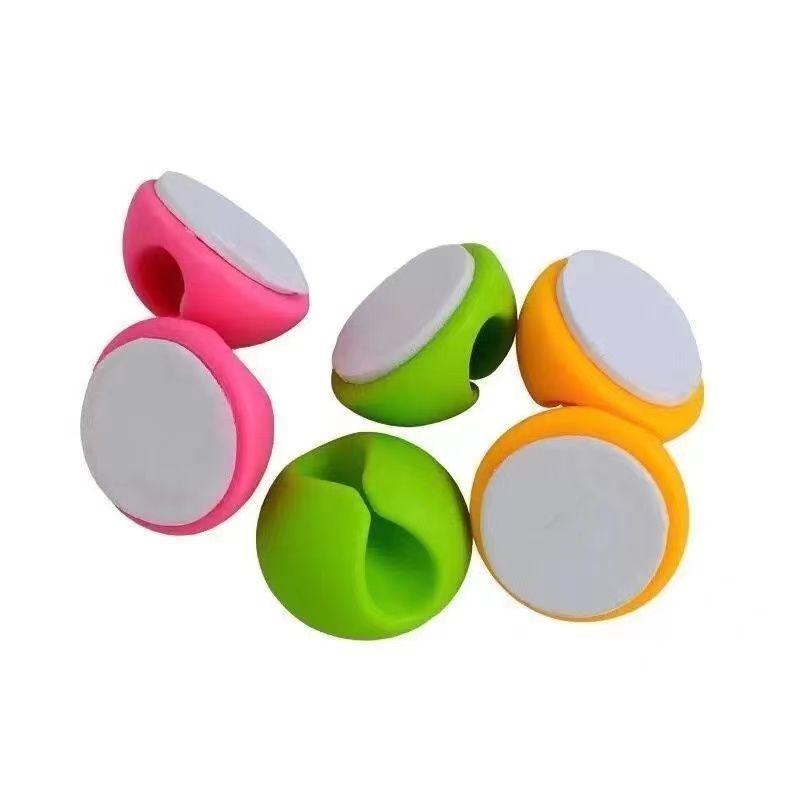 Product Introduction of [30 Days Hot Sale 9519 Pieces] Desktop Data Cable Charging Cable Organizer Mobile Phone Earphone Cable Office Bedside Wall Self-Adhesive Cable Fixer Organizer 7