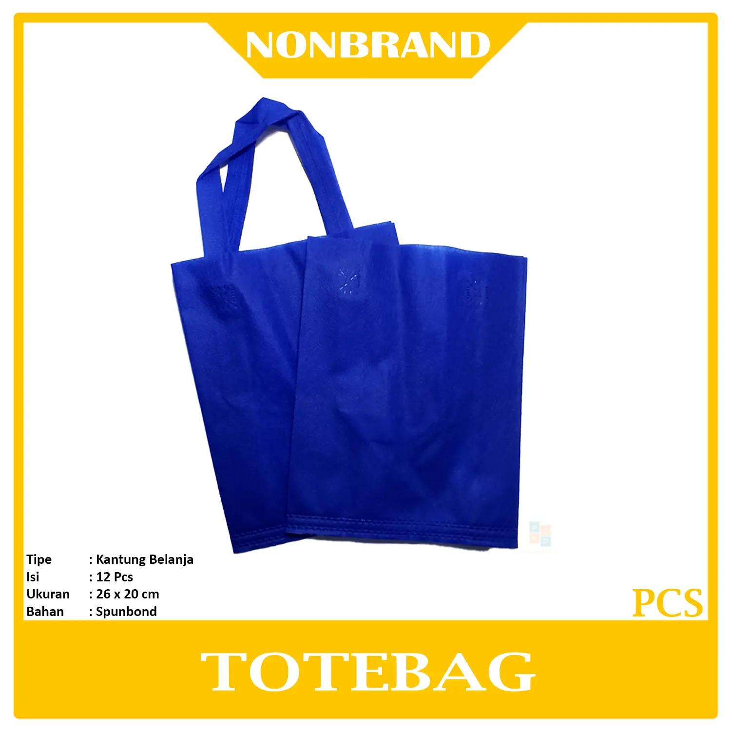 PPID - Tas Tote Bag Spunbond TLS Ukuran 20x26cm - Pcs