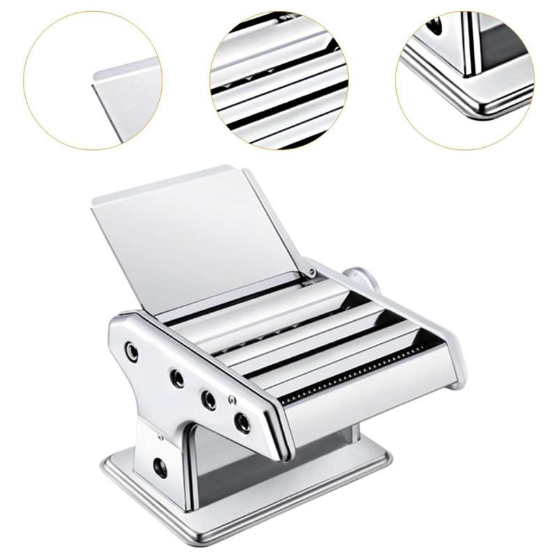 Product Introduction of Manual Pasta Maker Machine Homemade Pasta Adjustable Thickness Hand Crank Heavy Duty Removable Noodle Maker Pasta Machine 1