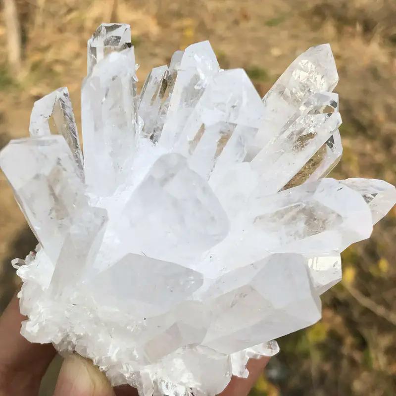 Natural Quartz Crystal Selenite Tower Lamp, Healing ReikiDecorCostumeJewelry & Accessories 1
