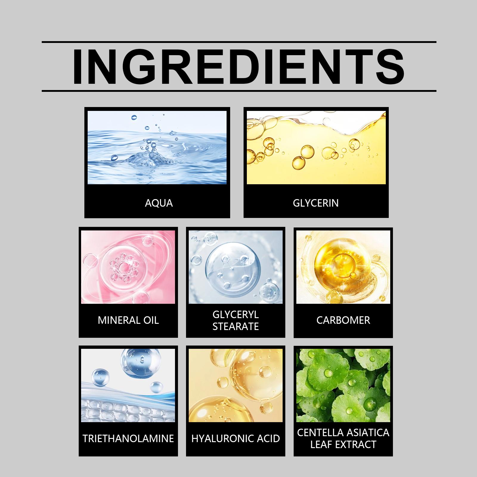 Hoygi AH-8 Krim Pengencang Leher dengan Gliserin & Minyak Mineral - Atasi Garis Halus, Menutrisi & Cepat Meresap untuk Perawatan Sehari-hari Perawatan