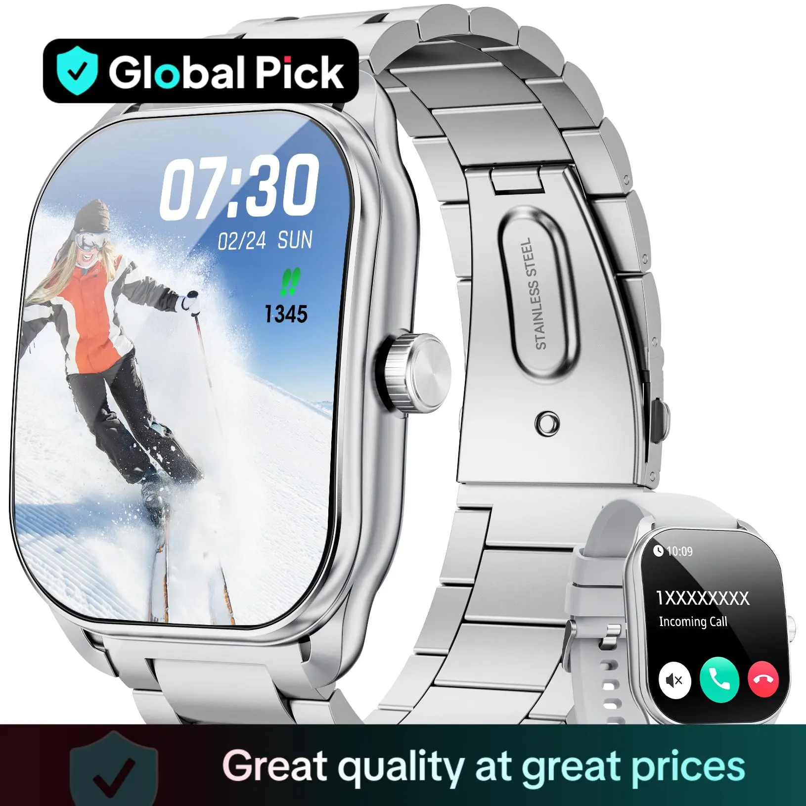 Multifunctional Smart Watch, 1 Set Fashion Digital Watch with Multi-Sport Modes, Sports Watch for Women & Men, Electronic Gadgets, Android Watch, Smartwatch Tracker, Touch Screen Watch