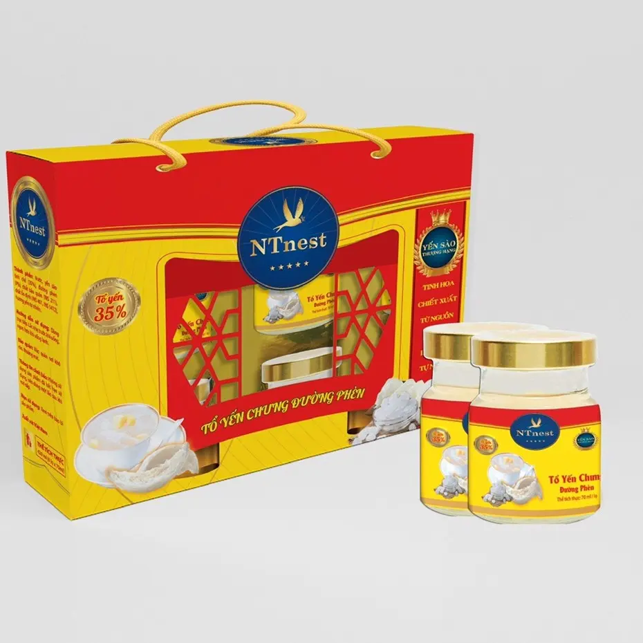 Yến Sào Cao Cấp Hộp 6 Hủ - 70ml