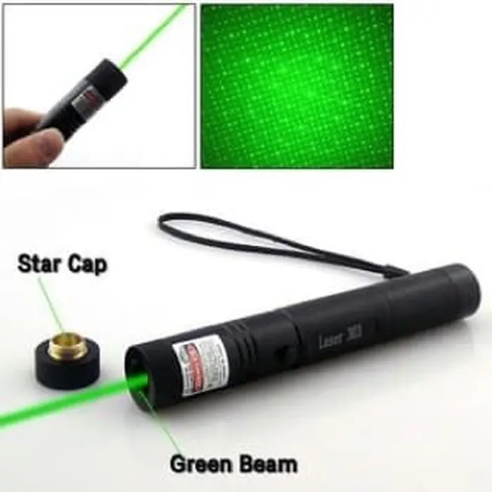 (SL) Green laser pointer 303 / laser hijau variasi / laser kunci pengaman