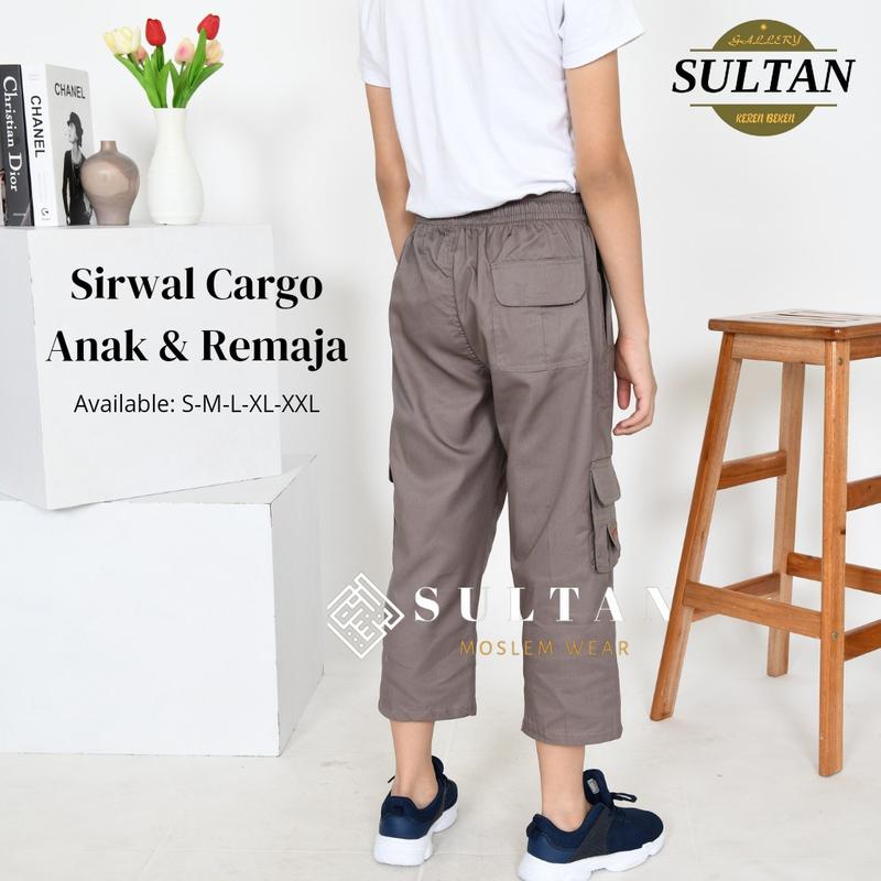 Sirwal Cargo PDL Anak Laki Laki Tanggung Sampai Remaja 10 11 12 13 14  15 16 17 18 Tahun SD SMP SMA fashion 5