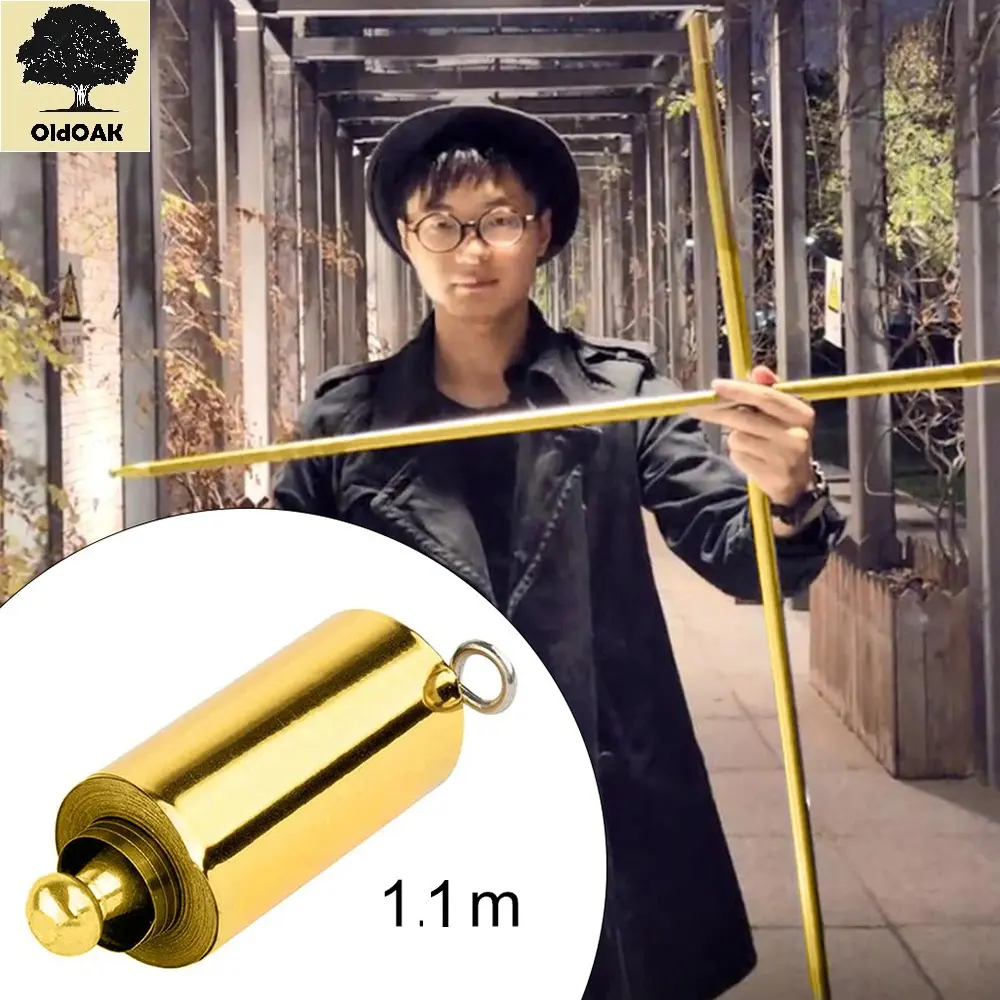 Tongkat Sulap Appearing Retractable Metal Magic Trick 1.1M
