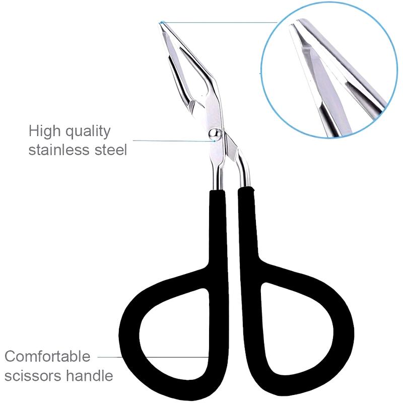 Kẹp Nhíp Lông Mày Có Tay Cầm Kéo, Unisex, Dụng Cụ Bóc Tóc, Dành Cho Nam Và Nữ, Dễ Cầm Nắm, Thích Hợp Cho Râu Và Ria Mép, Không Có Mùi Thơm, Dụng Cụ Cạo Râu Và Tẩy Lông Cá Nhân 0
