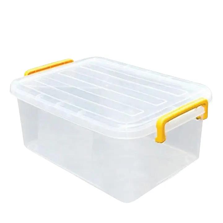 [SIÊU TO DÀY - THÙNG 15 LÍT] Hộp nhựa đựng thực phẩm 15L , đồ đa năng có nắp gài đậy kín chắc chắn bảo quản thực phẩm đựng đồ thoải mái cao cấp