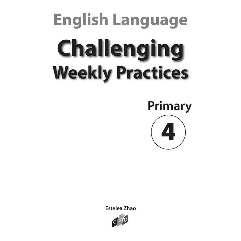 Product Introduction of original English Language Challenging Weekly Practices Primary 4 / Assessment Books 9