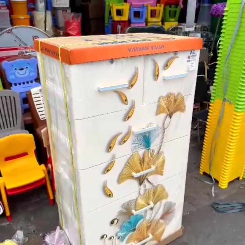 Tủ nhựa AE qui phúc 5 tầng cao cấp 2