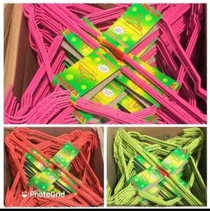 Hangar warna isi 10 pcs ungu