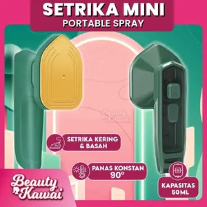 Setrika Mini Portable Ironing Travel Minimalis Steamer Listrik