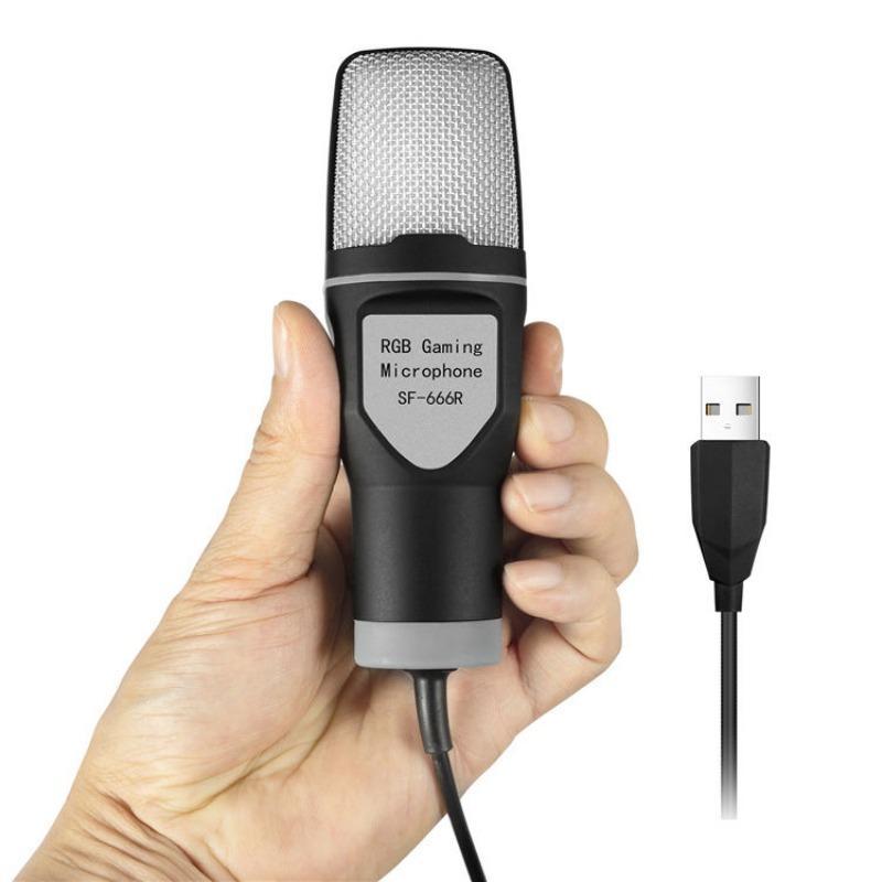 Condenser Microphone, Wired Microphone, Microphone for Live Streaming, Interview, Vlog 2