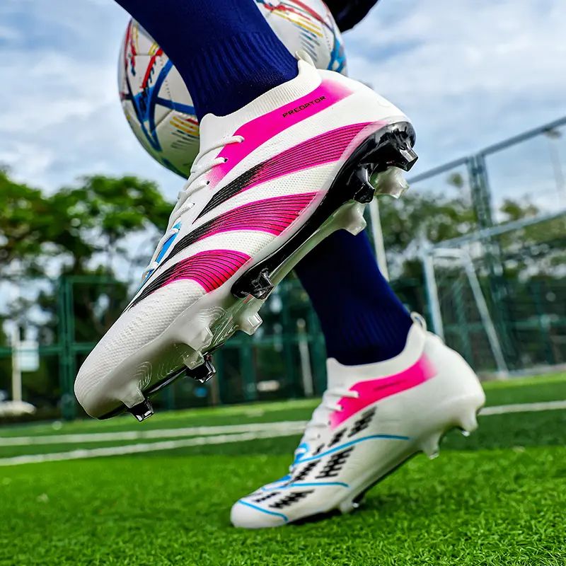 Ready Stock Messi FG Football Boots outdoor sports Soccer Shoes for men and women size:35-45