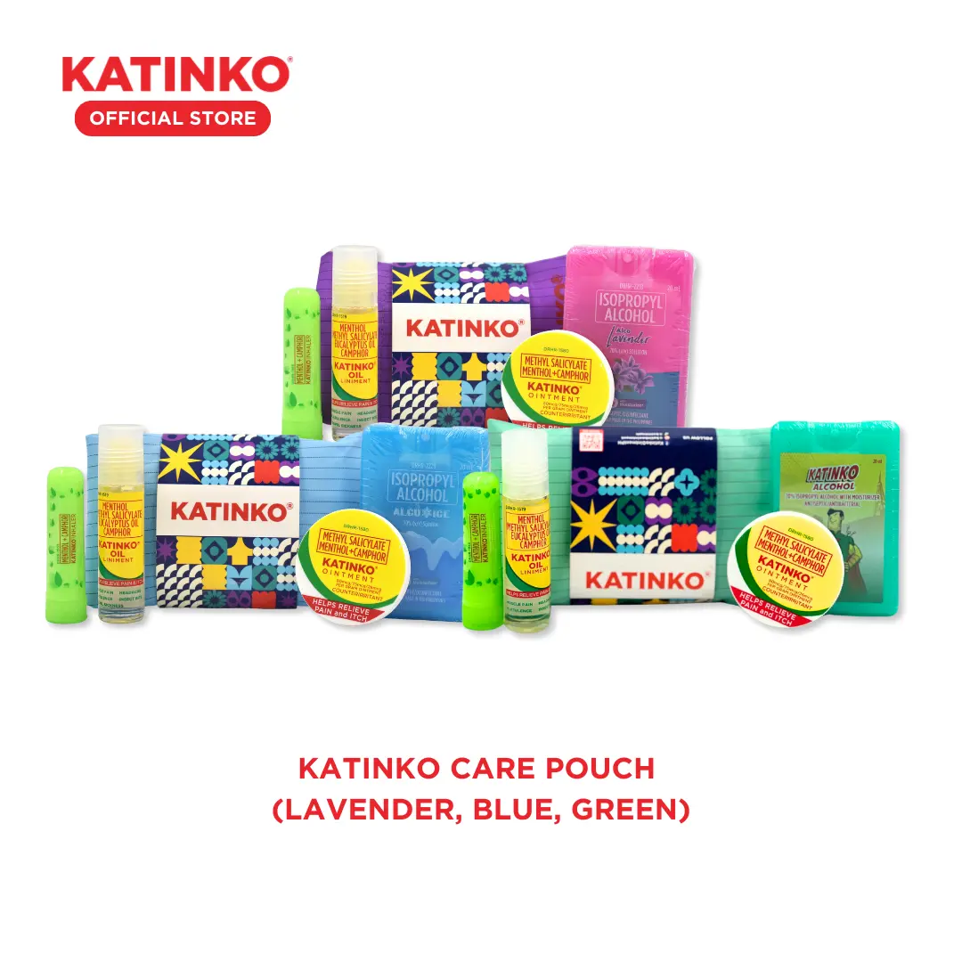 Katinko Care Pouch (Lavender, Green, Blue)