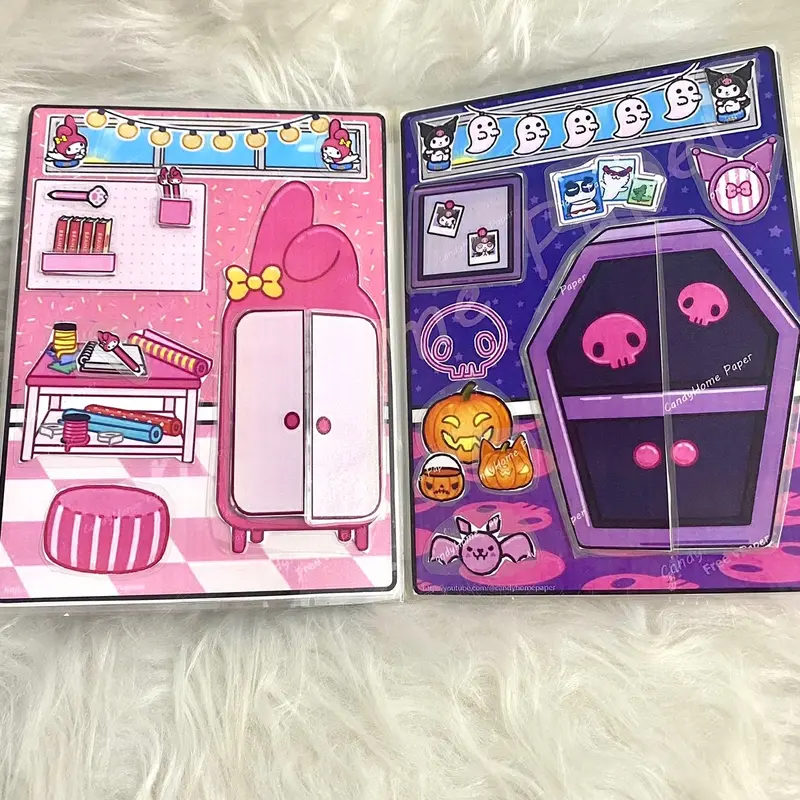 Búp bê giấy kuromi 3