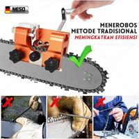 Gambar NESO JERMAN Pengasah Rantai Gergaji Aluminium （COD）/ Alat Pengasah Rantai Gergaji Aluminium Dengan Kepala Gerinda Mesin Chain Saw Chain Sharpener NT65 dari Zerolim German Official Store Kota Administrasi Jakarta Barat 4 Tokopedia