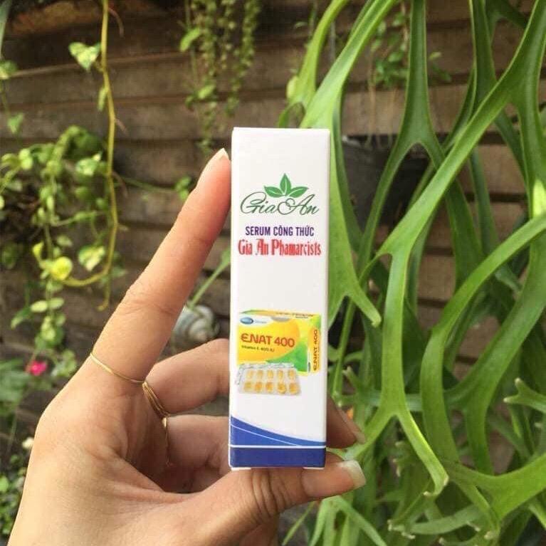 Serum trị mụn Gia An chai lăn cho da mụn Kem chấm mụn