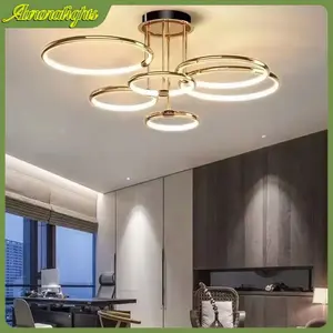 Lampu gantung ruang tamu plafon minimalis lampu hias kamar tidur aesthetic dekorasi pelaminan tangga indoor led hiasan meja minimalis lampu gantung dapur