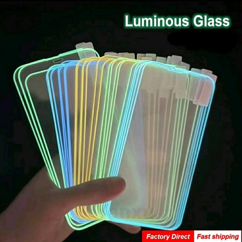 TEMPERGLASS GLOW NEON LUMINOUS R34LM3 5 5S 5I 6 7 7I C3 C11 C12 C15 C20 C25 C30 C1 C2 N4RZ0 10 10A 20 20A 30A ANTI GORES KACA GLOW IN THE DARK 1
