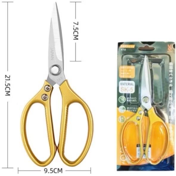 Combo 3 kéo vàng SK5 xuất nhật đa năng cắt gà và cắt đồ dùng tốt 5