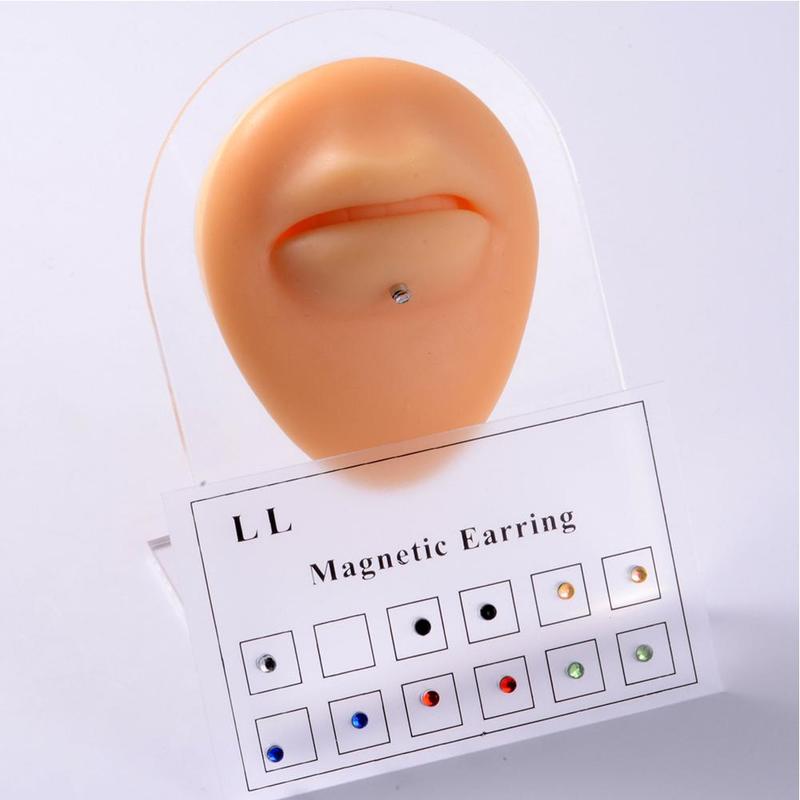 Product Introduction of Miếng Dán Thẻ, 12 Cái, Từ Tính, Không Xỏ Lỗ, Cho Tai, Môi Và Khuyên Mũi 25