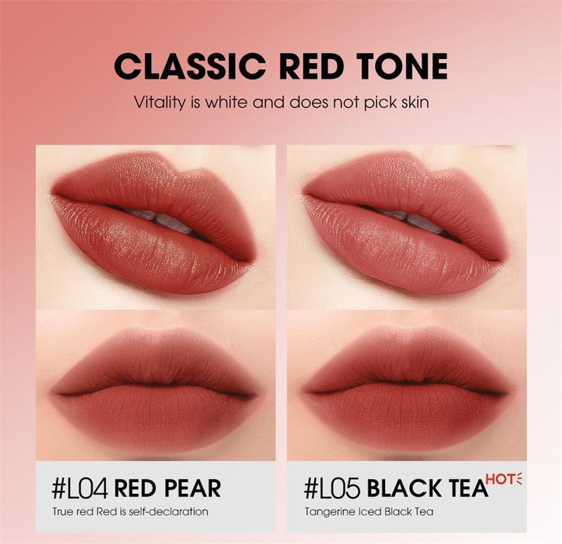 Product Introduction of 【COD】O.TW O.O 2-in-1 Soft Mist Double Sided Lip Mud Lipstick Waterproof Non Stick Cup Non Graduated Cup Velvet Mist Lipstick 26