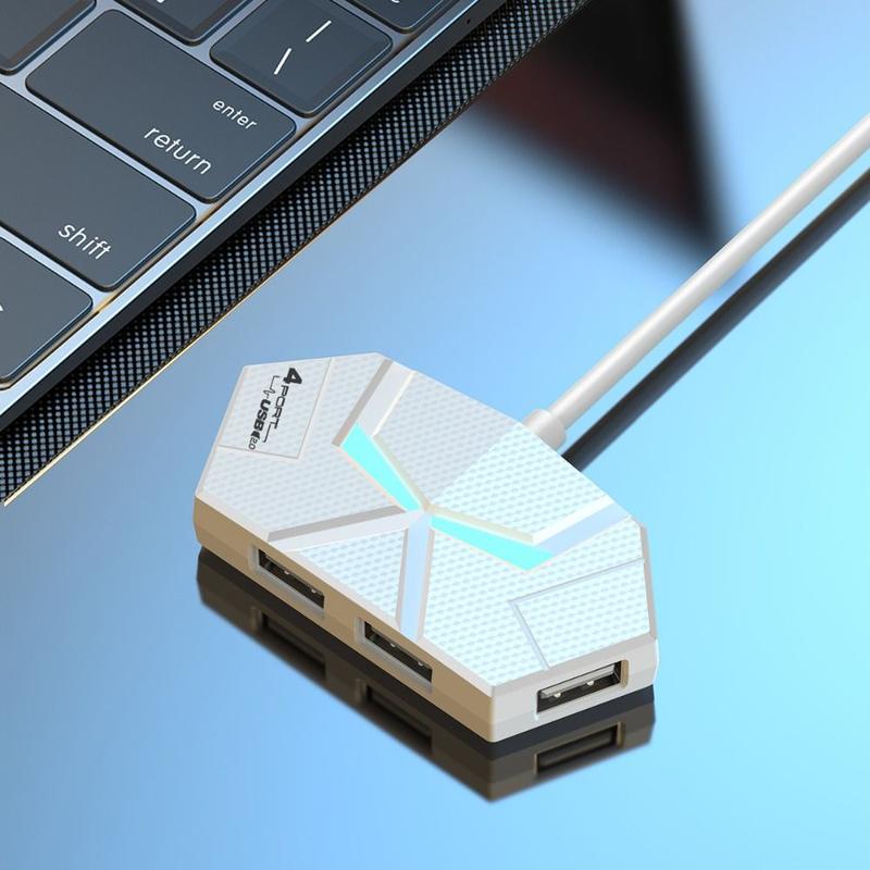 Hub Bộ Chia USB Cầm Tay 4 / 7 Cổng, Trạm Đế Cắm Tốc Độ Cao, Bộ Chia USB 3.0 Và USB2.0 Đa, Phụ Kiện Máy Tính, Chiều Dài 0,6m / 1,2m 6